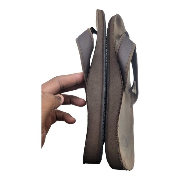 The North Face Shoes Men Size 13 Brown Flip Flop Sandals Vacation Summer Beach main image 12
